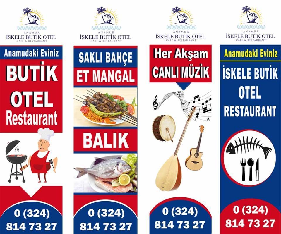 Iskele Butik Otel Anamur Dış mekan fotoğraf